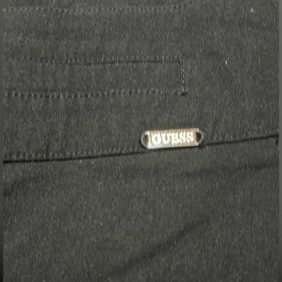 Guess Jeans Authentic: stretchy black pants in size 24 - Picture 3 of 4